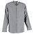 Camicia a maniche lunghe a righe diagonali Giorgio Armani in cotone grigio