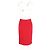 Falda midi Dior en poliéster rojo Roja - vista 6