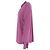 Polo a maniche lunghe Loro Piana in cotone viola Rosso Bordò - vista 2