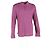 Polo a maniche lunghe Loro Piana in cotone viola Rosso Bordò - vista 4