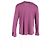 Polo a maniche lunghe Loro Piana in cotone viola Rosso Bordò - vista 6