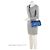 Chanel Metallic Patentleder Alte Medium Boy Bag Blau - Ansicht 5