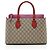 Gucci GG Supreme Piccola Tote Marrone Beige