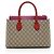 Gucci GG Supreme Piccola Tote Marrone Beige - vista 3