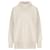 Chloé Kaschmir Rollkragenpullover Weiß Wolle