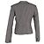 Joseph Buttoned Jacket in Grey Wool - view 3
