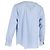 Camicia a maniche lunghe a stampa check in cotone blu di Giorgio Armani Multicolore - vista 3