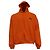 Felpa con zip Balenciaga Crew in cotone arancione