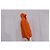 Felpa con zip Balenciaga Crew in cotone arancione - vista 10