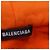 Felpa con zip Balenciaga Crew in cotone arancione - vista 5