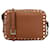 Bolso de Hombro Rockstud Valentino Garavani Castaño  - vista 1