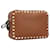 Bolso de Hombro Rockstud Valentino Garavani Castaño  - vista 2