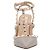 Zapatos Rockstud de cuero marrón Valentino Garavani Gris - vista 6