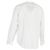 Camicia a maniche lunghe con bottone nascosto Giorgio Armani in cotone bianco Nero - vista 3
