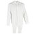 Camicia a maniche lunghe con bottone nascosto Giorgio Armani in cotone bianco Nero - vista 4