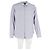 Camicia a maniche lunghe con motivo Giorgio Armani in cotone grigio Multicolore - vista 4