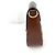 Padlock Borsa a spalla nera Gucci GG Supreme Web con lucchetto Marrone - vista 3