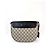 Padlock Borsa a spalla nera Gucci GG Supreme Web con lucchetto Marrone - vista 5