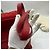 Borsa a mano Céline in pelle rossa Rosso - vista 15
