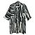 Rick Owens Kurzarmhemd mit zweifarbigem Print Baumwolle Schwarz