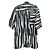Rick Owens Kurzarmhemd mit zweifarbigem Print Baumwolle Schwarz - Ansicht 2
