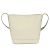 Céline Borsa a Spalla Celine Small Bucket in Pelle Triomphe Bianco - vista 4