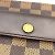 Borsa a Spalla Auburn Louis Vuitton Marrone Damier ebene - vista 6