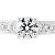 Cartier Solitaire 1895 Platinring - Ansicht 2