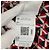 VALENTINO Camicia a maniche lunghe in seta rossa navy Auth ym053M Rosso Blu navy - vista 11