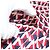 VALENTINO Camicia a maniche lunghe in seta rossa navy Auth ym053M Rosso Blu navy - vista 6