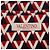 VALENTINO Camicia a maniche lunghe in seta rossa navy Auth ym053M Rosso Blu navy - vista 8