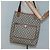GUCCI GG Supreme Web Sherry Line Tote Bag PVC Beige Oro 39 002 4487 Auth ti3236 - vista 21