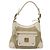 Borsa a spalla in tela MCM Vicetos Logogram beige oro Auth 129427 D'oro - vista 2