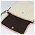 Borsa a spalla GUCCI GG Supreme PVC Bianco Oro 223666 Auth bs26841 D'oro - vista 15