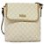 Borsa a spalla GUCCI GG Supreme PVC Bianco Oro 223666 Auth bs26841 D'oro - vista 2
