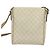Borsa a spalla GUCCI GG Supreme PVC Bianco Oro 223666 Auth bs26841 D'oro - vista 3