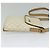 Borsa a spalla GUCCI GG Supreme PVC Bianco Oro 223666 Auth bs26841 D'oro - vista 5