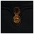 Borsa a mano GUCCI in pelle blu navy oro Auth ep9190 D'oro - vista 14