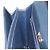 Borsa a mano GUCCI in pelle blu navy oro Auth ep9190 D'oro - vista 19
