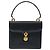 Borsa a mano GUCCI in pelle blu navy oro Auth ep9190 D'oro - vista 2