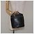 CHANEL Vanity Pouch in pelle di agnello nera con CC dorato Auth bs26985 Nero D'oro - vista 23