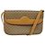 Gucci Borsa a Spalla Micro GG Supreme PVC Beige Oro 004 106 0024 Auth ki5768 D'oro