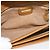 Gucci Borsa a Spalla Micro GG Supreme PVC Beige Oro 004 106 0024 Auth ki5768 D'oro - vista 19