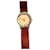 Montre Hermès Sellier Or et Acier 24mm Argenté  - vue 1
