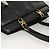 Borsa Tote Gancini in pelle nera e oro di Salvatore Ferragamo Auth bs26846 Nero D'oro - vista 6