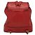 CHANEL Kaviarhaut Rucksack Kaviarhaut Rot Gold CC Auth 127574 - Ansicht 3