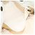 CHANEL Ketten-Tote Tasche aus Lammleder Weiß CC Auth 128237 - Ansicht 19