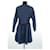 Isabel Marant Etoile Abrigo de algodón azul - vista 4