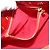 LOUIS VUITTON Monogram Vernis Reade PM Borsa a Mano Rossa M91088 LV Auth bs26765 Rosso - vista 21