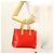 LOUIS VUITTON Monogram Vernis Reade PM Borsa a Mano Rossa M91088 LV Auth bs26765 Rosso - vista 22